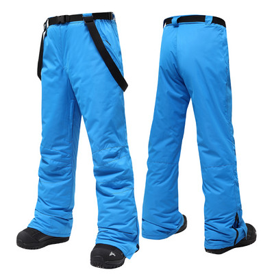 -30 laipsnių Nauja mada Vyriškas ledinis sniego kostiumas storas dėvėjimas vėjui atsparus žiemos kostiumai snieglenčių sportui drabužiai slidinėjimo striukė + kelnės su dirželiais