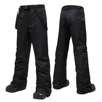 -30 laipsnių Nauja mada Vyriškas ledinis sniego kostiumas storas dėvėjimas vėjui atsparus žiemos kostiumai snieglenčių sportui drabužiai slidinėjimo striukė + kelnės su dirželiais