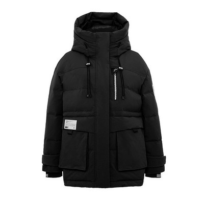 Baltos ančių pūkinės slidinėjimo striukės Moteriškos slidinėjimo kostiumas žiemai, šilti slidinėjimo snieglenčių drabužiai, vandeniui atsparūs lauko sniego striukės + kelnės prekės ženklas