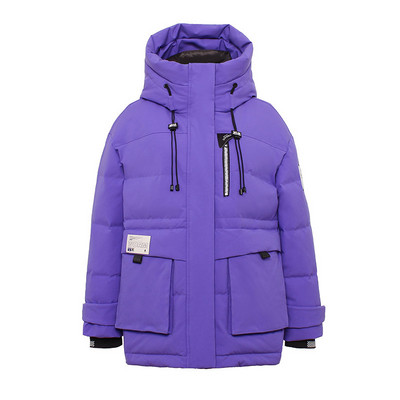 Baltos ančių pūkinės slidinėjimo striukės Moteriškos slidinėjimo kostiumas žiemai, šilti slidinėjimo snieglenčių drabužiai, vandeniui atsparūs lauko sniego striukės + kelnės prekės ženklas