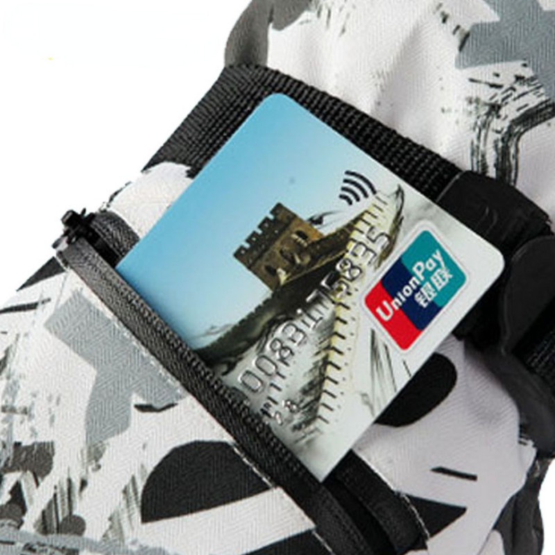 Žieminės slidinėjimo pirštinės vyrams Vandeniui atsparios terminės pirštinės Vyras Moteris Neslidžios dviratininko darbo pirštinės перчатки мужские зимние