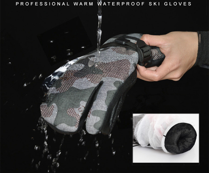 LTTV prekės ženklo Moteriškos/Vyriškos slidinėjimo pirštinės Snieglenčių pirštinės Motociklo Žieminės Pirštinės Neperšlampamos Unisex Sniego pirštinės