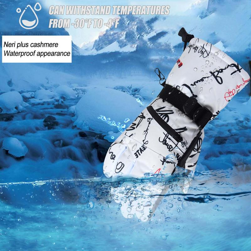 Muškarci Ženske skijaške rukavice Ultralake vodootporne zimske tople rukavice Rukavice za snowboard Motociklističke rukavice za zaslon osjetljiv na dodir Vodootporne na snijeg