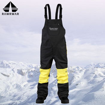 2021 Νέα ανδρικά και γυναικεία σαλιάρα σκι Winter Snow Pants Παντελόνια Snowboard για εξωτερικούς χώρους Αντιανεμικό, αδιάβροχο, αναπνεύσιμο και ζεστό