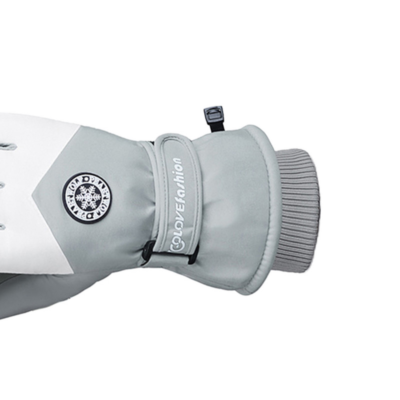 Vyrai Moteriškos slidinėjimo pirštinės Itin lengvos vandeniui atsparios žieminės šiltos pirštinės Snieglenčių pirštinės Motociklas Važiavimas Sniegu Vėjo nepraleidžiančios pirštinės Nauja