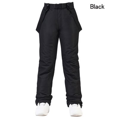 Sniego striukė Nauji vyriški sniego kostiumo rinkiniai Neperšlampami žieminiai lauko drabužiai Snieglentės drabužiai Slidinėjimo kostiumo striukės + diržinės kelnės berniukui