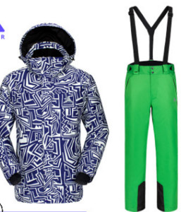 Pánsky lyžiarsky overal, jedno- a dvojdoska, vonkajší snežný overal, odolný voči opotrebovaniu, teplý zimný snowboardingový set
