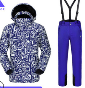Pánsky lyžiarsky overal, jedno- a dvojdoska, vonkajší snežný overal, odolný voči opotrebovaniu, teplý zimný snowboardingový set