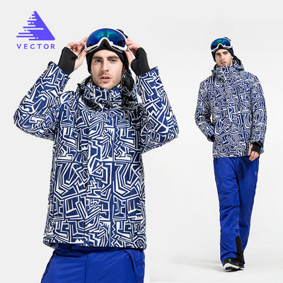 Pánsky lyžiarsky overal, jedno- a dvojdoska, vonkajší snežný overal, odolný voči opotrebovaniu, teplý zimný snowboardingový set
