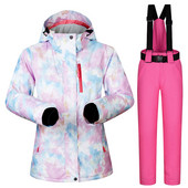 Zimsko trendi jedno i dvostruko snježno odijelo za klizanje, žensko vodootporno i podebljano
