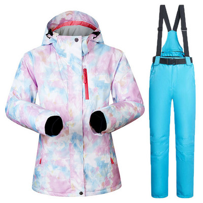 Zimsko trendi jedno i dvostruko snježno odijelo za klizanje, žensko vodootporno i podebljano