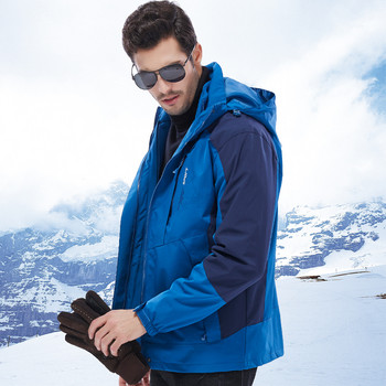 Ανδρική φόρμα σκι 2021 Νέο, ζεστό αδιάβροχο, αναπνέον, ανδρικό χειμερινό σνόουμπορντ σακάκι και παντελόνι σετ κοστουμιών χιονιού Μάρκες