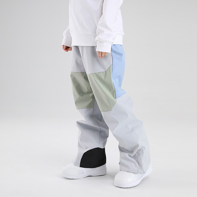 2022 m. Naujos laisvos slidinėjimo kelnės vyrams ir moterims Žiemos tendencijos Sniego kelnės Vėjo nepraleidžiančios vandeniui Šiltos slidinėjimo kelnės Slidinėjimo kelnės Poros