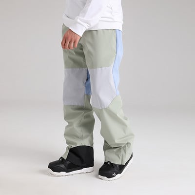 2022 m. Naujos laisvos slidinėjimo kelnės vyrams ir moterims Žiemos tendencijos Sniego kelnės Vėjo nepraleidžiančios vandeniui Šiltos slidinėjimo kelnės Slidinėjimo kelnės Poros