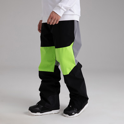 2022 m. Naujos laisvos slidinėjimo kelnės vyrams ir moterims Žiemos tendencijos Sniego kelnės Vėjo nepraleidžiančios vandeniui Šiltos slidinėjimo kelnės Slidinėjimo kelnės Poros