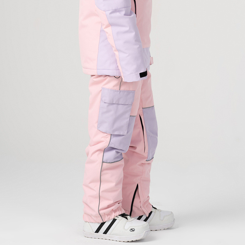 Slidinėjimo kelnės moteriškos vėjui atsparios šiltos sniego lentos kelnės Vyriškos žieminės termo kelnės vandeniui atsparios moteriškos slidinėjimo kelnės kombinezonai sniego drabužiai