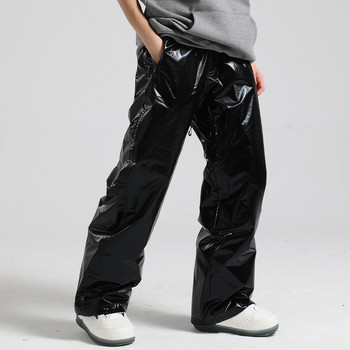 Snow Pants Γυναικεία Snowboard Παντελόνια Ανδρικά Αδιάβροχα Αντιανεμικά Χειμερινά Ρούχα για σκι εξωτερικού χώρου Ζεστά γυναικεία παντελόνια για σκι Ολόσωμη φόρμα