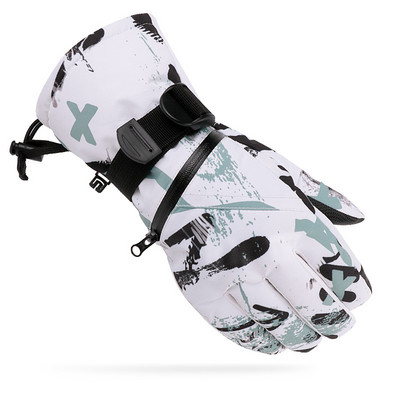 Vyrai Moterys Vaikai Žiema Sniegui Neperšlampamos Slidinėjimo Pirštinės Jutiklinis Ekranas Storas Itin lengvos snieglenčių pirštinės Rogučių motociklininkų pirštinės