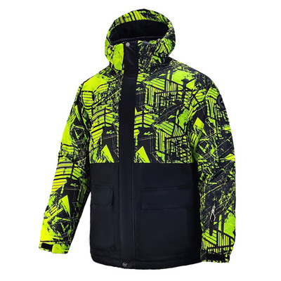 Slidinėjimo kostiumas vyriškas žieminis, šiltas, atsparus vėjui, vandeniui atsparus lauko sniego striukė ir kelnės, karšta slidinėjimo įranga, snieglenčių apranga, vyriški prekės ženklo kombinezonai