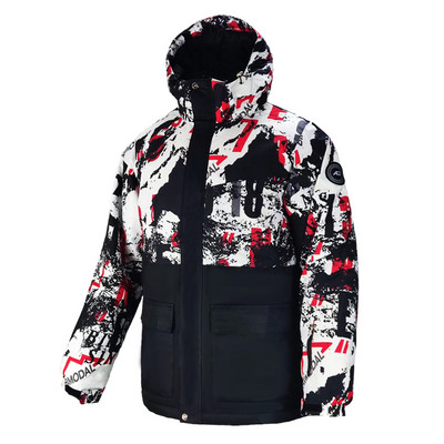 Slidinėjimo kostiumas vyriškas žieminis, šiltas, atsparus vėjui, vandeniui atsparus lauko sniego striukė ir kelnės, karšta slidinėjimo įranga, snieglenčių apranga, vyriški prekės ženklo kombinezonai