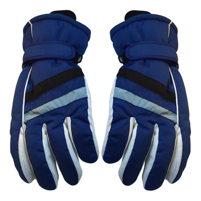 Vaikams Berniukams Merginoms Žiemai Šiltos Vėjo nepraleidžiančios sportinės Slidinėjimo Pirštinės Vaikams Orui pralaidžios reguliuojamos pirštinės