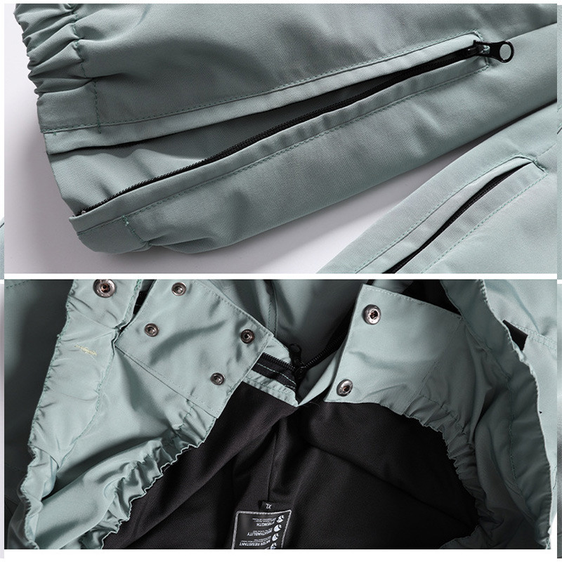 Vyriškos ir moteriškos slidinėjimo kelnės Žieminės, šiltos, vėjui atsparios, vandeniui atsparios sniego kelnės Moteriškos vyriškos kvėpuojančios laisvos slidinėjimo snieglenčių kelnės