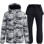 Visiškai nauji snieglenčių kostiumai Moteriška slidinėjimo striukė ir kelnės Žiemos šilta striukė ir kelnės Moteriškas sniego paltas ir kelnės slidinėjimo kostiumai