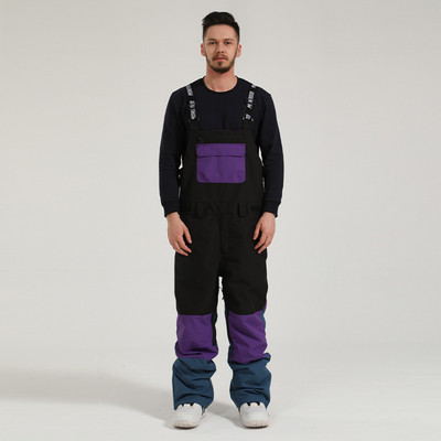 Pantaloni de schi pentru femei, bărbați, salopete de schi, iarnă, în aer liber, rezistente la vânt, impermeabile, calde, pantaloni de snowboarding, pantaloni de schi pentru femei, bărbați