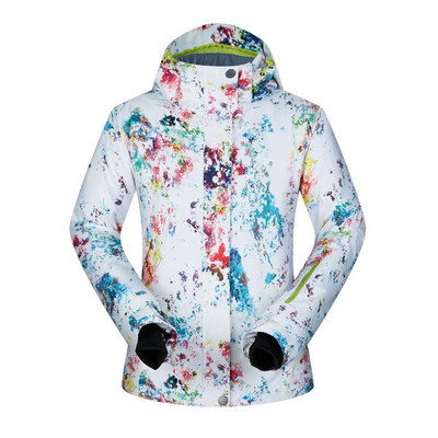 Sport, impermeabile, haine de zăpadă pentru femei, pentru snowboard, cu glugă caldă, jachete de schi pentru femei, iarnă, îmbrăcăminte exterioară pentru femei, trening de munte rezistent la vânt