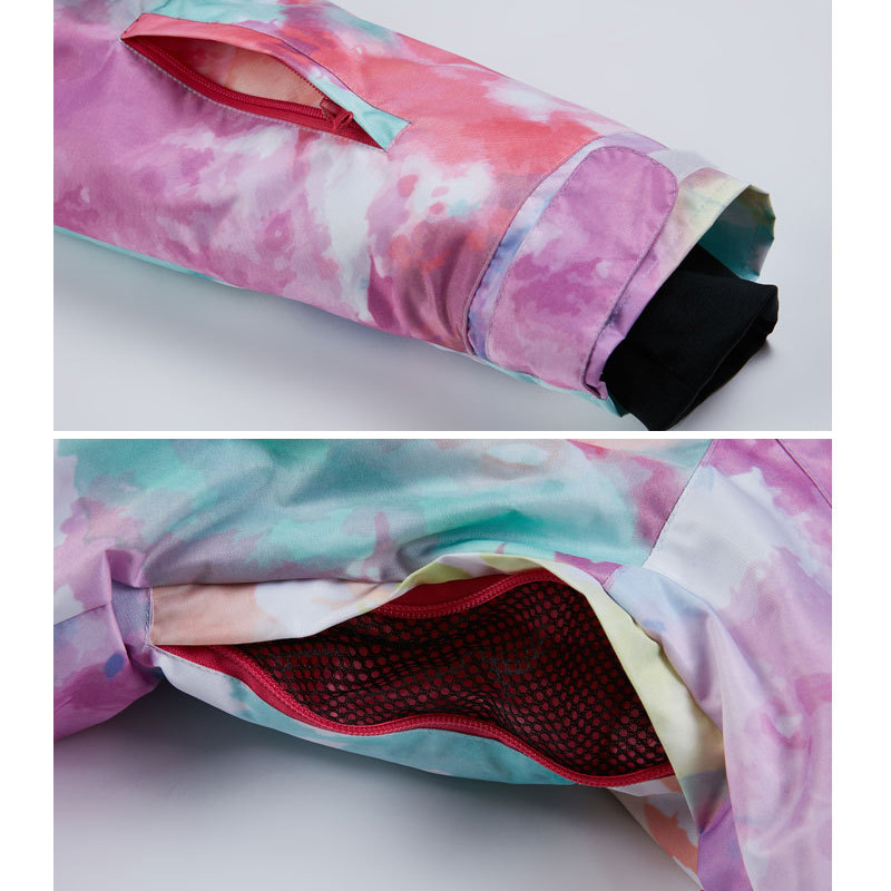 Sport, impermeabile, haine de zăpadă pentru femei, pentru snowboard, cu glugă caldă, jachete de schi pentru femei, iarnă, îmbrăcăminte exterioară pentru femei, trening de munte rezistent la vânt