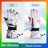 Termalne unisex vodootporne zimske MTB otporne na vjetar rukavice za snowboard biciklističke rukavice skijaške rukavice s ekranom osjetljivim na dodir