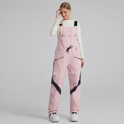 Žiemos moteriškos slidinėjimo kelnaitės Vyriškos slidinėjimo kelnės, atsparios vėjui, vandeniui, itin šiltos slidinėjimo kelnės, kombinezonai, moteriški, sportiniai