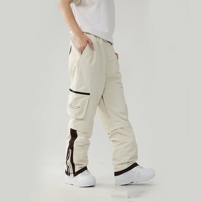 Moteriškos slidinėjimo kelnės Žieminės kelnės Vyriški snieglenčių drabužiai Moteriški, atsparūs vėjui, slidinėjimas, sportiniai kombinezonai, moteriški, neperšlampami termo kelnės