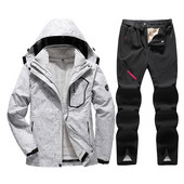 Zimska debela topla ženska skijaška odijela Vodootporna na vjetar Skijaška jakna Snowboarding Komplet hlača Ženska odijela za snijeg