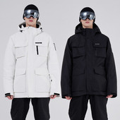 Nauja įrankių slidinėjimo striukė Vyriška žiemos lauko snieglenčių laipiojimas kempinge storėjantis šiltas, atsparus vėjui, vandeniui atsparus snieglenčių paltai