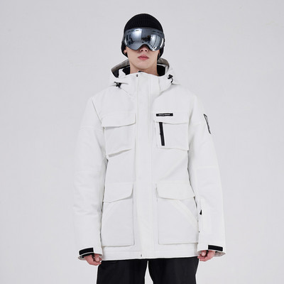 Nauja įrankių slidinėjimo striukė Vyriška žiemos lauko snieglenčių laipiojimas kempinge storėjantis šiltas, atsparus vėjui, vandeniui atsparus snieglenčių paltai