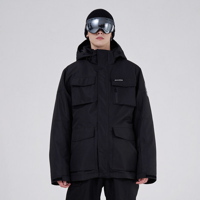 Nauja įrankių slidinėjimo striukė Vyriška žiemos lauko snieglenčių laipiojimas kempinge storėjantis šiltas, atsparus vėjui, vandeniui atsparus snieglenčių paltai