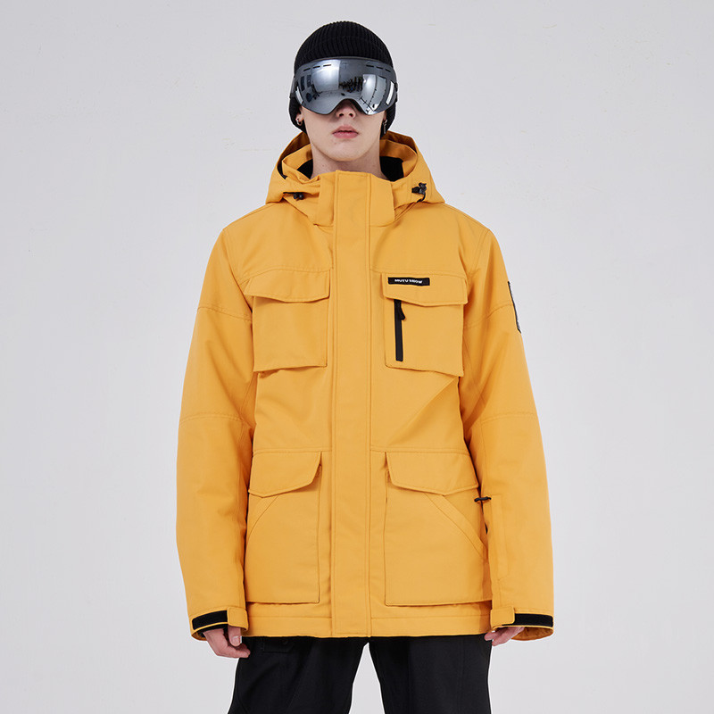 Nauja įrankių slidinėjimo striukė Vyriška žiemos lauko snieglenčių laipiojimas kempinge storėjantis šiltas, atsparus vėjui, vandeniui atsparus snieglenčių paltai