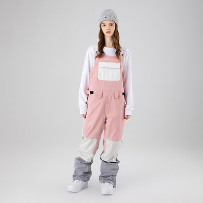 Salopete de zăpadă pentru bărbați, în aer liber, impermeabile, sport de iarnă pentru femei, salopetă de schi, bretele de munte, costum de schi pentru femei, pantaloni de drumeție