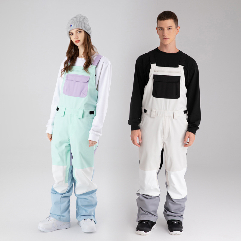 Salopete de zăpadă pentru bărbați, în aer liber, impermeabile, sport de iarnă pentru femei, salopetă de schi, bretele de munte, costum de schi pentru femei, pantaloni de drumeție