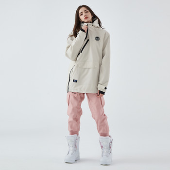 Παντελόνι σνόουμπορντ Γυναικείο παντελόνι χιονιού Αντρικό χειμερινό σκι Παντελόνι σνόουμπορντ αδιάβροχο παντελόνι σκι Γυναικεία αθλητικά αντιανεμικά ρούχα από χιόνι