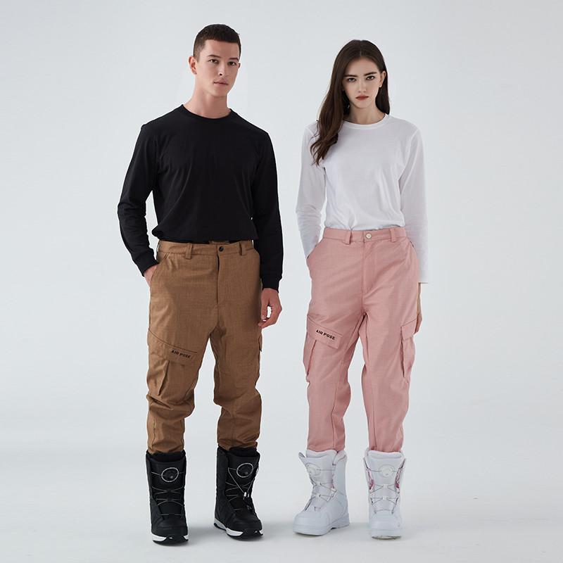 Pantaloni de snowboard Femei Pantaloni de zăpadă Bărbați Iarna Ski Pantaloni de snowboard Pantaloni impermeabili Schi Sport pentru femei Haine de zăpadă rezistente la vânt