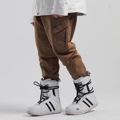 Moteriška ir vyriška avalynė Kombinezonai Įtraukiamos Sniego kelnės Žiemos lauko Sportas Snieglenčių kelnės Neperšlampamos slidinėjimo kostiumo dėvėjimas