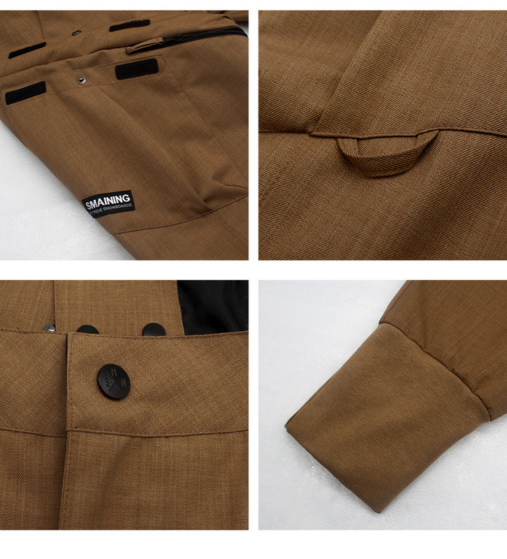 Moteriška ir vyriška avalynė Kombinezonai Įtraukiamos Sniego kelnės Žiemos lauko Sportas Snieglenčių kelnės Neperšlampamos slidinėjimo kostiumo dėvėjimas