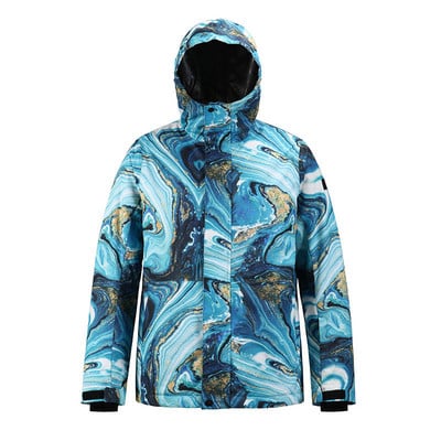 Vyriški slidinėjimo kostiumai slidinėjimo striukė + kelnės Vyriški žieminiai kvėpuojantys šilti sportiniai vandeniui atsparūs vėjui slidinėjimo ir snieglenčių kostiumai slidinėjimo rinkinys