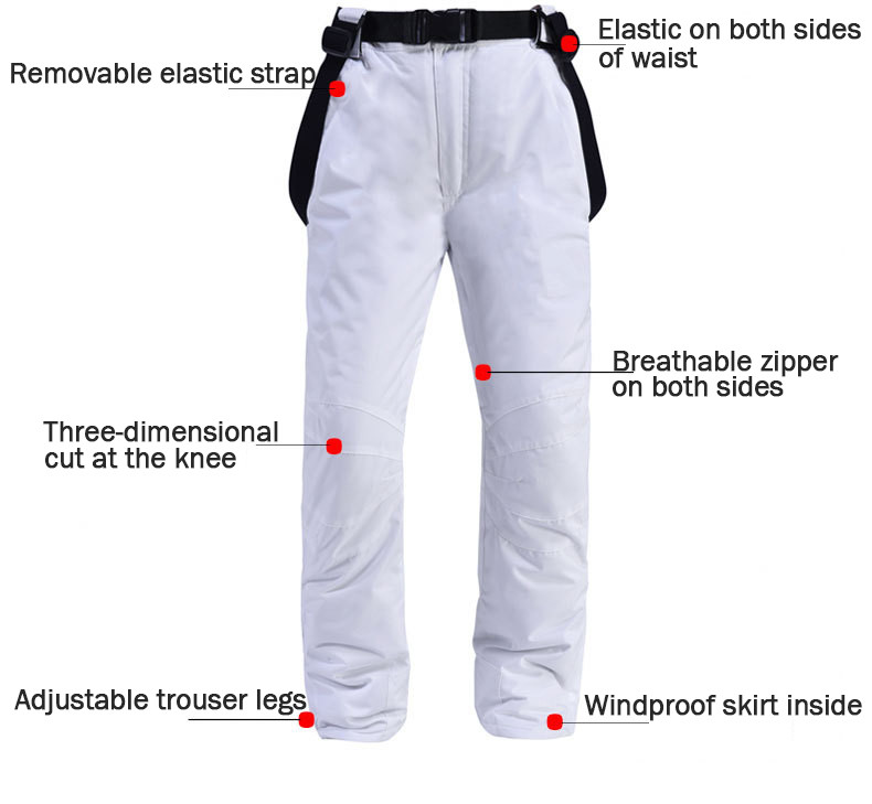 Vyriški slidinėjimo kostiumai slidinėjimo striukė + kelnės Vyriški žieminiai kvėpuojantys šilti sportiniai vandeniui atsparūs vėjui slidinėjimo ir snieglenčių kostiumai slidinėjimo rinkinys