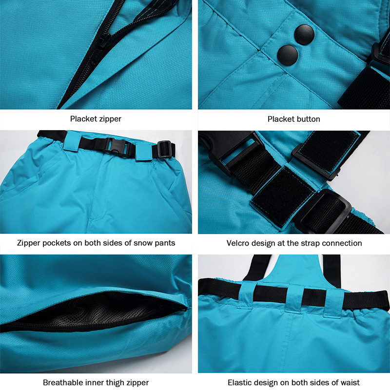 Vyriški slidinėjimo kostiumai slidinėjimo striukė + kelnės Vyriški žieminiai kvėpuojantys šilti sportiniai vandeniui atsparūs vėjui slidinėjimo ir snieglenčių kostiumai slidinėjimo rinkinys
