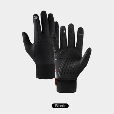 Žieminės pirštinės vyriškos jutiklinis ekranas vandeniui atsparios vėjui slidinėjimo šaltos pirštinės moteriškos šiltos mados lauko sportui jodinėjimo slidinėjimo pirštinės