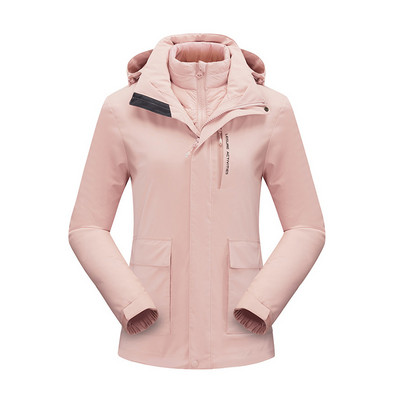 Slidinėjimo kostiumų prekės ženklai Moteriški žieminiai lauko vandeniui atsparūs kalnų šiltai pūkiniai striukė ir kelnės Sniego komplektai Slidinėjimo ir snieglenčių sportui