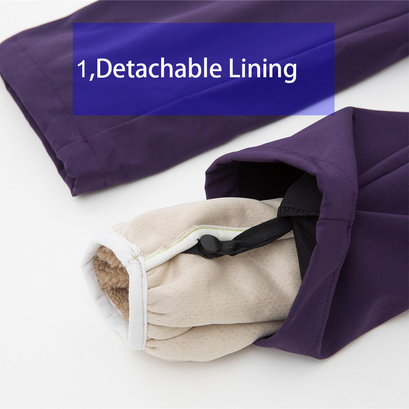 Goexplore Slidinėjimo kelnės Moteriškos Neperpučiamos Vėjui Neperšlampamos Kvėpuojančios Žiemos Apranga Stori Kalnai Žygiai Žygiai Snieglente Moteriškos kelnės